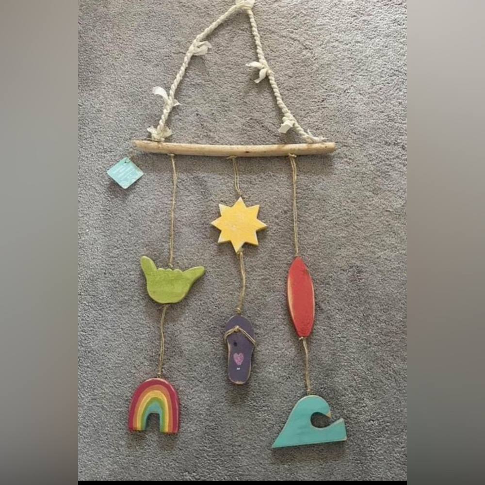 Hawaiian Reclaimed Wood Mobile - Aloha